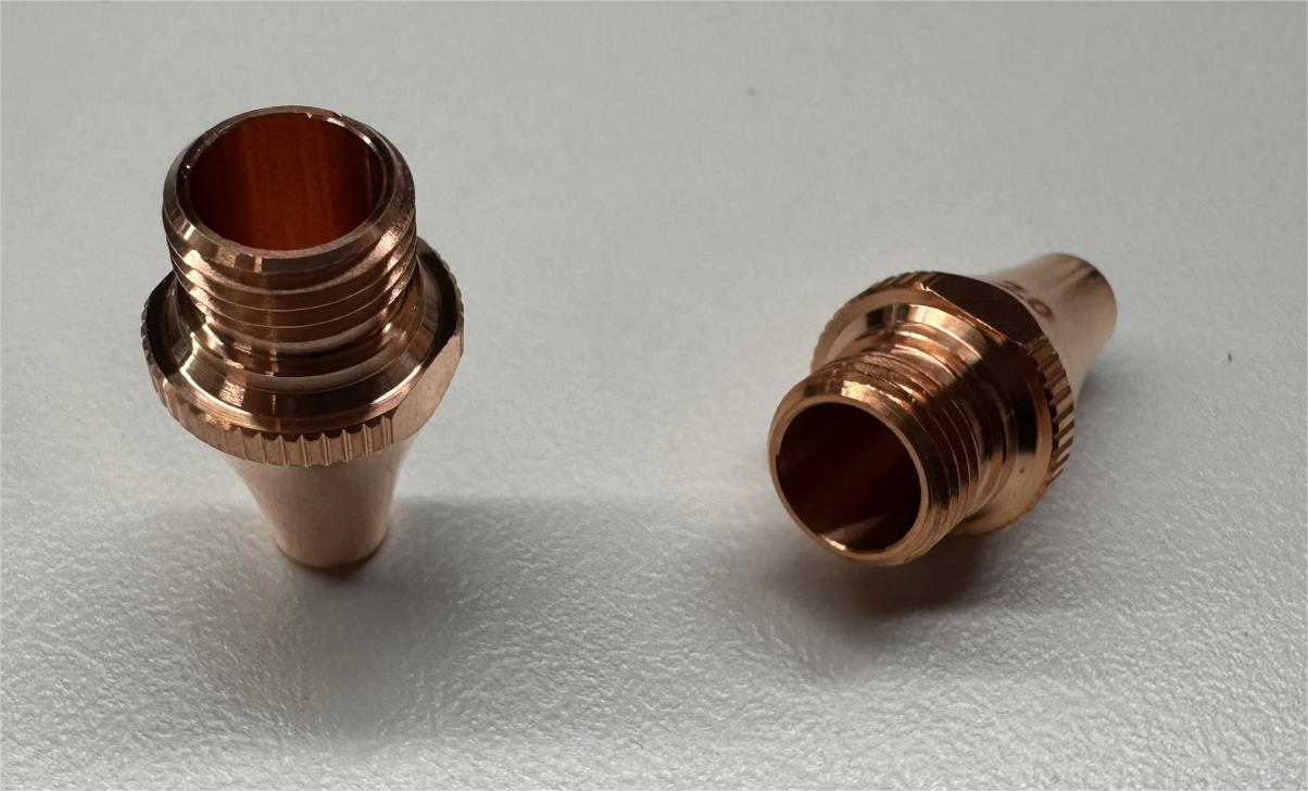 Dysza podwójna ⌀1.0 mm — 2D